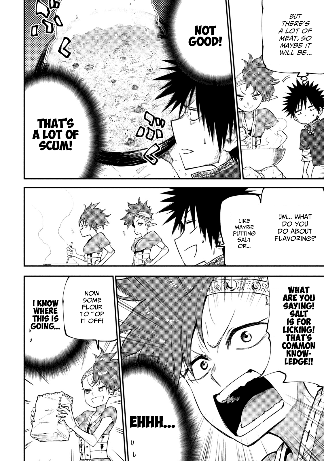 Mazumeshi Elf to Yuboku gurashi Chapter 49 4